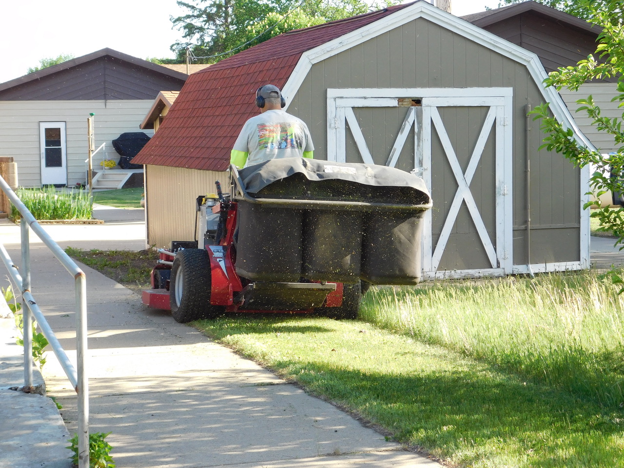 Beulah ND Lawn Care Services - Commercial Mower